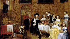 Room paintings family artwork classic art