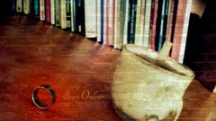 Room wall glass Books rings lonely indoors sinan özdemir