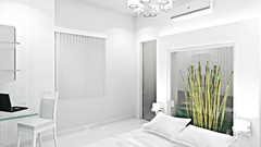 Room white architecture