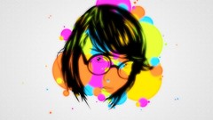 Room white glasses girls with glasses