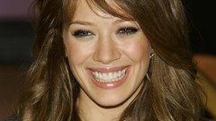 Room woman Celebrity Hilary Duff faces Actress smiling 