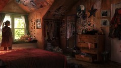 Room woman game artwork