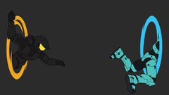 Rooster Teeth Red vs. Blue halo Portal (game) video games cyan