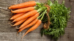 Root vegetables carrots crops crop