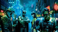 Rorschach Watchmen Dr. Manhattan Silk Spectre The Comedian Nite 