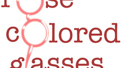 Rose colored glasses logo