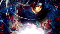 Roses Manga red eyes uchiha sasuke sharingan naruto shippuden 