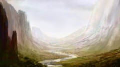 Rough valleys sketches