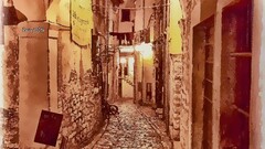 rovinj croatia artwork urban town 2014 (Year)