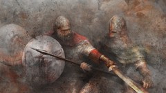 RPG concept art Vikings battles fantasy art Age of Arthur