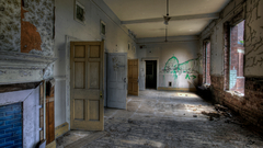 Ruins architecture buildings doors