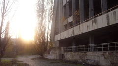 Ruins architecture Pripyat Ukraine