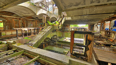 Ruins architecture urban buildings