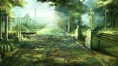 Ruins artwork fantasy art