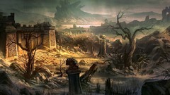 Ruins artwork fantasy art