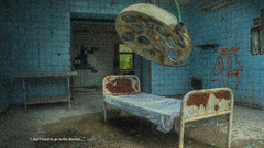 Ruins buildings hospital architecture