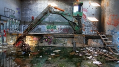 Ruins Chernobyl architecture Pripyat buildings