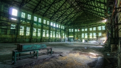 Ruins Chernobyl architecture Pripyat buildings