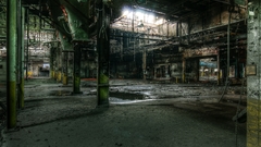 Ruins Chernobyl architecture Pripyat buildings