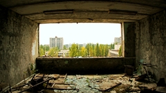 Ruins Chernobyl architecture Pripyat buildings Ukraine
