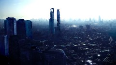 Ruins cities scenic realistic