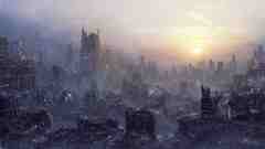 Ruins cityscapes apocalyptic Daniel