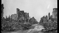 Ruins cityscapes buildings historic