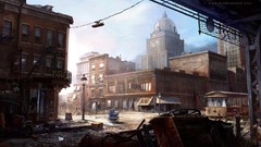 Ruins digital art fantasy art