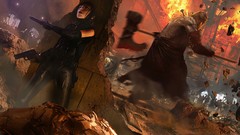 Ruins fire Resident Evil