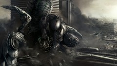 Ruins futuristic destruction artwork