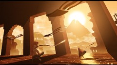 Ruins Journey deserts caramelo Journey (Video Game)
