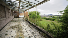 Ruins post-apocalyptic architecture