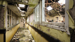 Ruins post-apocalyptic architecture