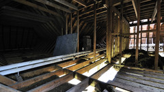 Ruins post-apocalyptic architecture