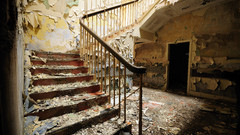 Ruins post-apocalyptic architecture