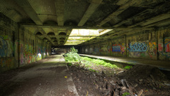 Ruins post-apocalyptic architecture buildings