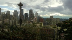 Ruins post-apocalyptic fantasy art