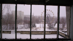 Ruins Pripyat abandoned city