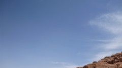 Ruins skies jordan deserts petra