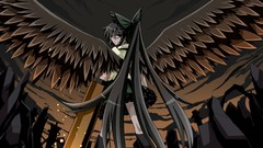 Ruins skirts long hair