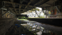 Ruins Station architecture buildings