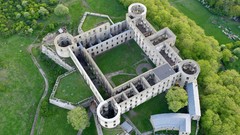Ruins sweden castle bastion