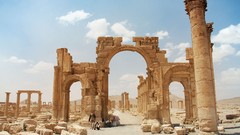 Ruins syria deserts