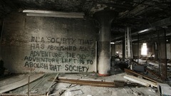 Ruins text abandoned