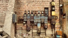 Ruins urban abandoned