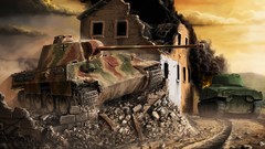 Ruins World of Tanks tanks artwork video games