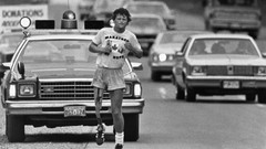 Running monochrome grayscale