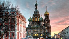 Russia architecture Castles cities saint petersburg HDR 