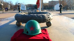 Russia bullet holes helmets cities Kaluga
