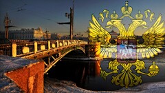 Russia Moscow cityscape digital art